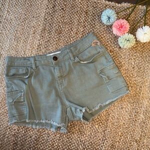 🌸 New YMI Butt Lifting Denim  Cargo Shorts size 9